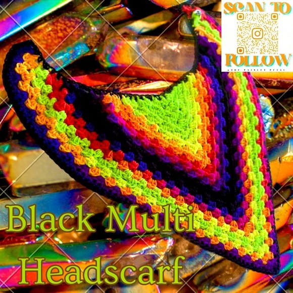 CROCHETED HEAD SCARVES - Picture 7 of 14